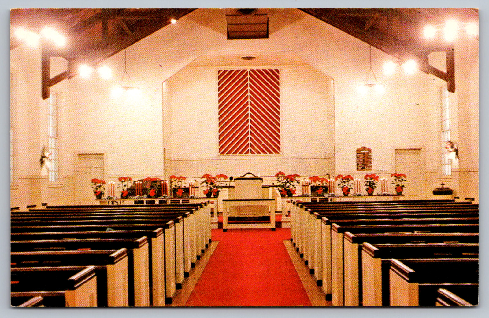 Postcard the Westminster Presbyterian Church of the Evangelical Gainesville TX