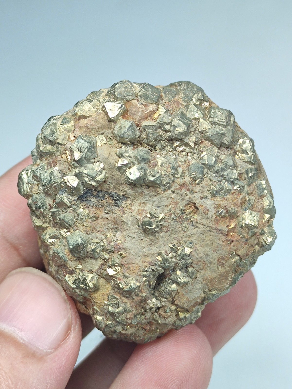 Golden pyrite marcasite specimen from Pak. \