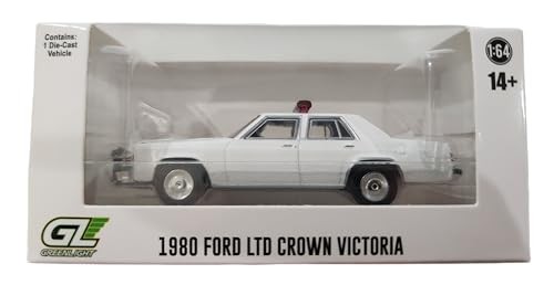Greenlight Hot Pursuit 1980-91 Ford LTD Crown Vic  w/Light Bar Push Bar 43007LB