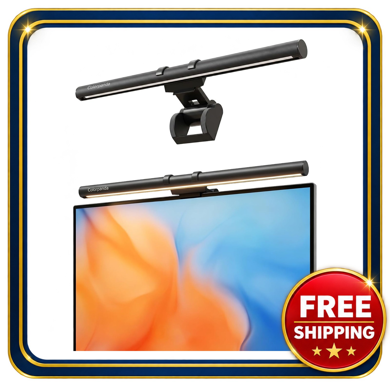 Monitor Light Bar 16.14 inch USB LED Desk Lamp for Home Office Gaming