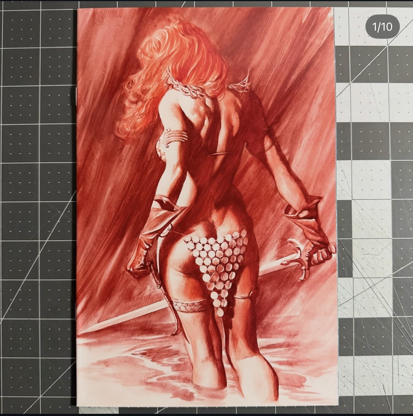 RED SONJA #30 (2008) RARE  ORIGINAL VIRGIN ALEX ROSS Variant ONLY COPY ON EBAY🔥
