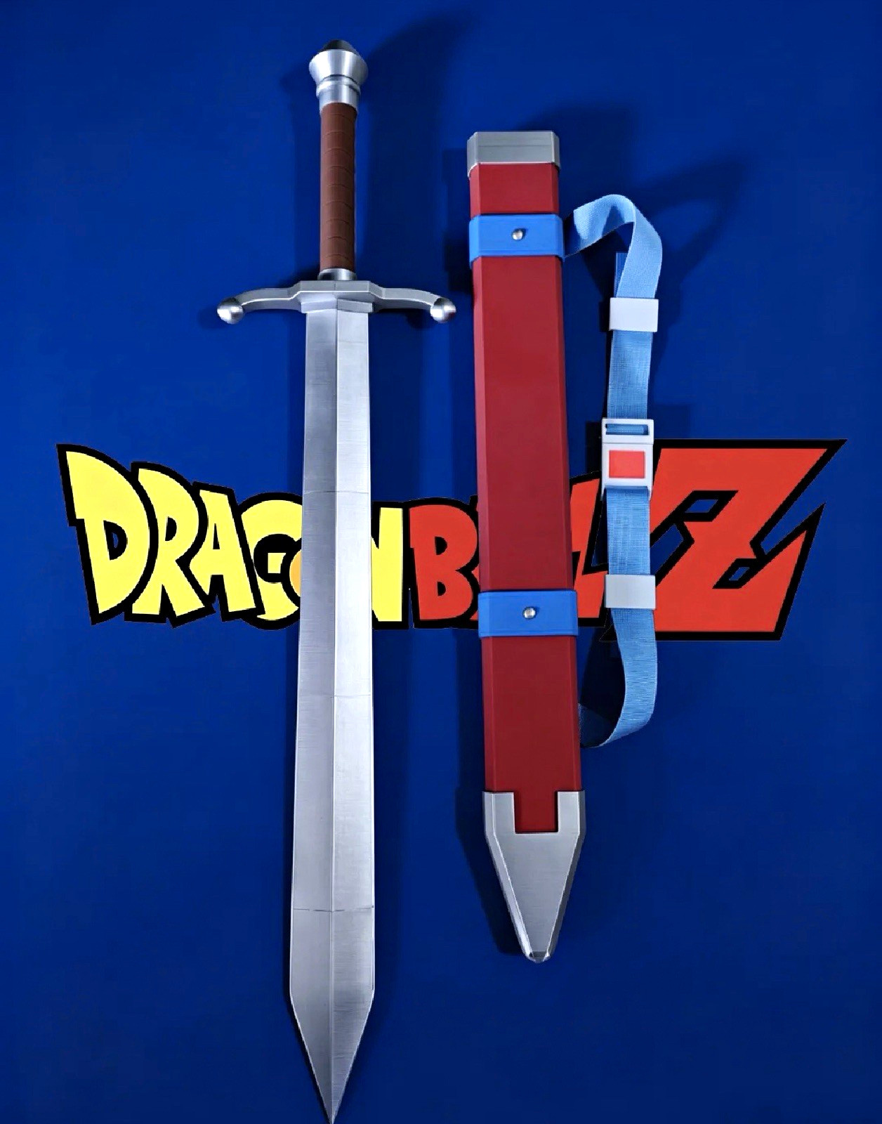 Dragon Ball Z Future Trunks Sword 1:1 Life Size 3D Printed Cosplay Prop Replica 