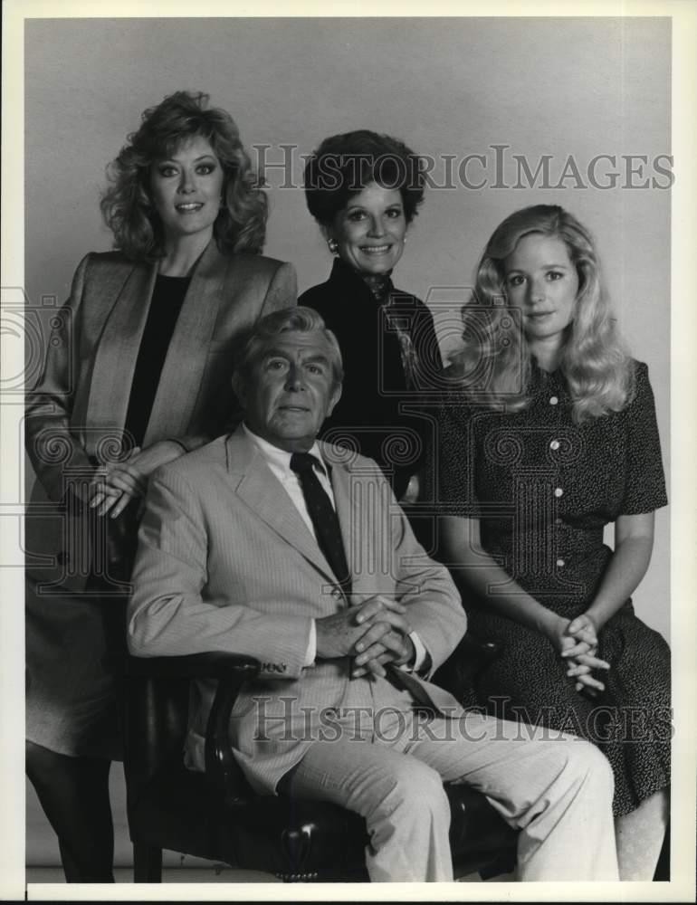 1987 Press Photo The starring cast of 