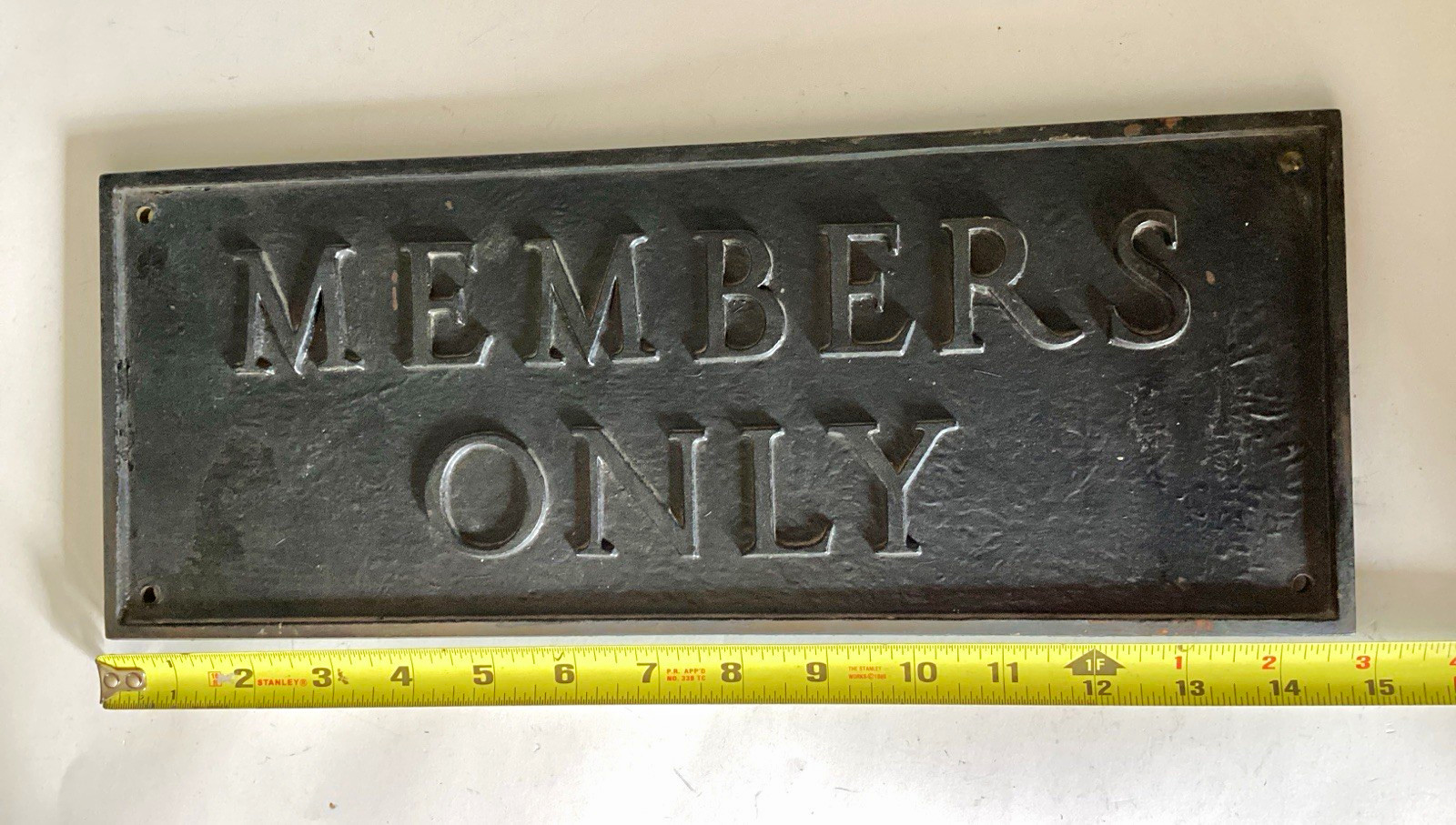 Vintage Mid-Century Solid Cast \
