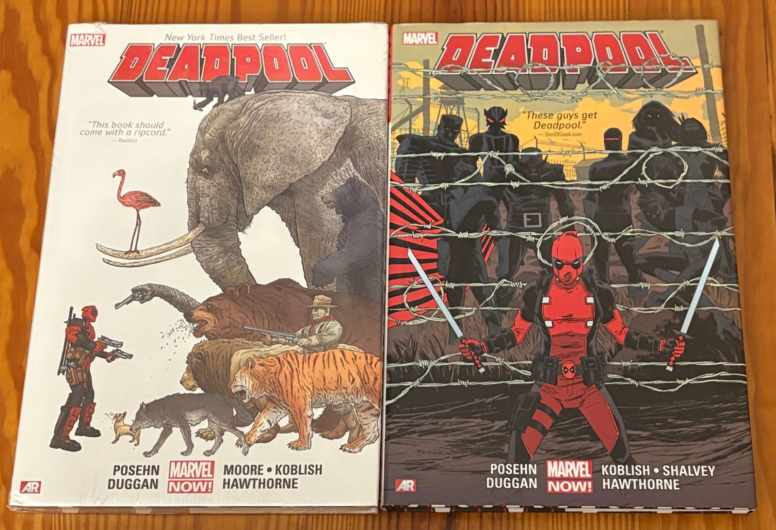 Deadpool OHC Vol. 1 & 2 (Marvel) RARE VOL. 1 SEALED
