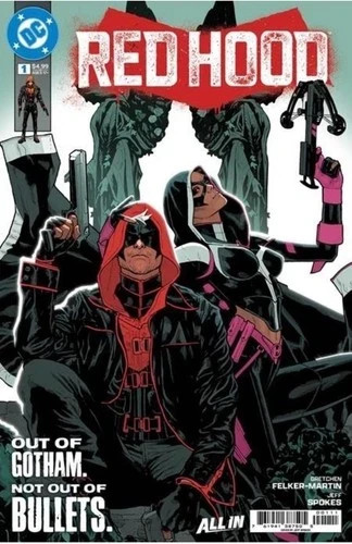 Red Hood #1 cover A, Near Mint likely 9.6 or 9.8, won't ever be reprinted