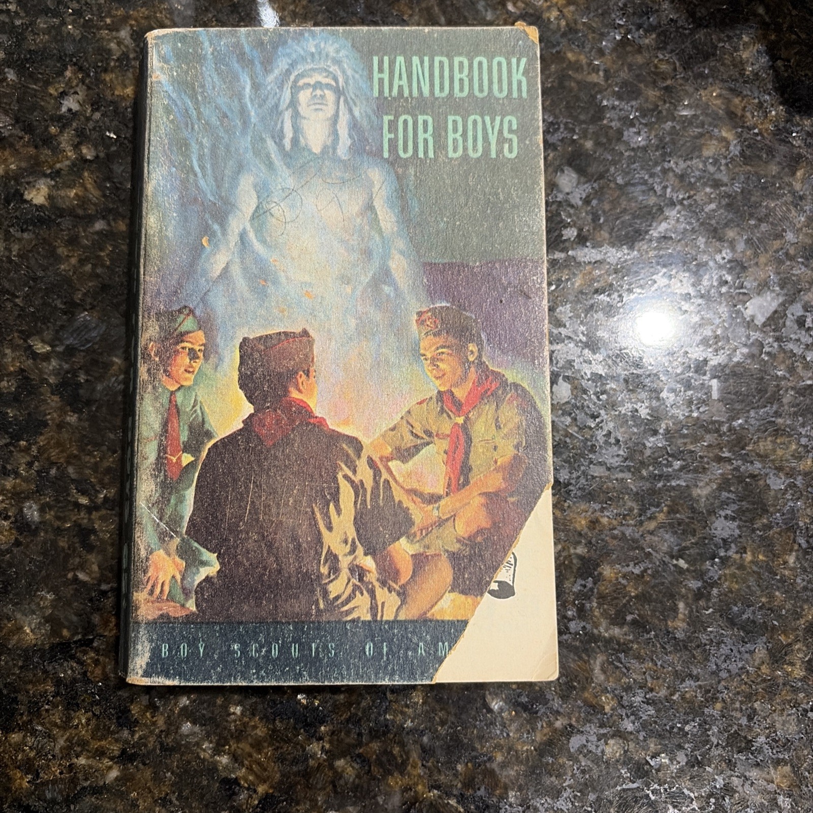 Vintage Handbook for Boys Scouts of America BSA Paperback 5th Edition