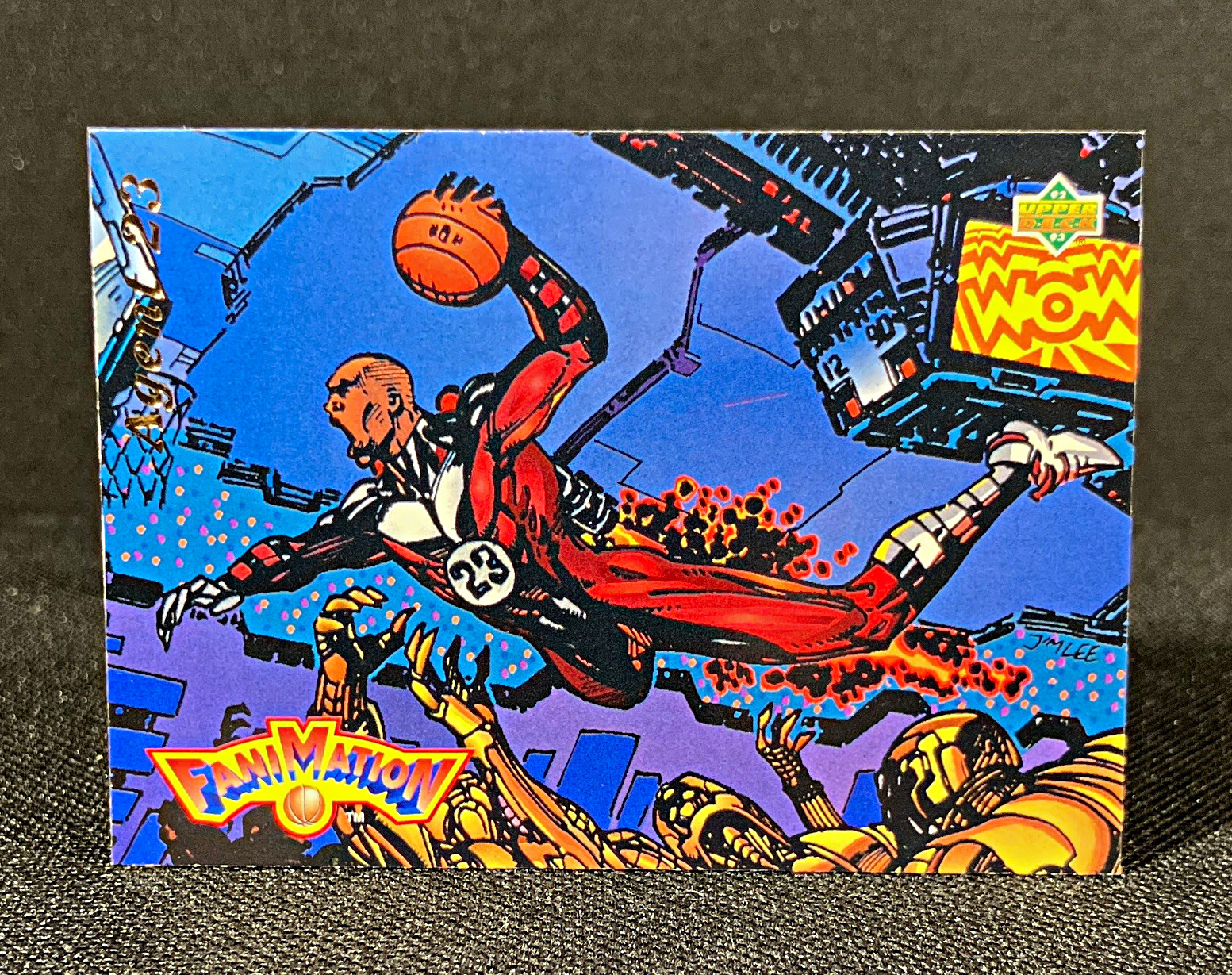 Upper Deck 1993 Fanimation #506 Agent 23 Michael Jordan 