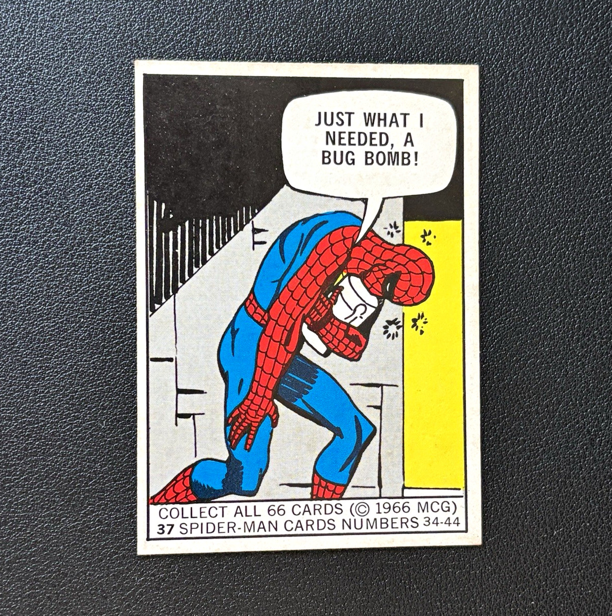 1966 Marvel Spider-Man Cards #37 \