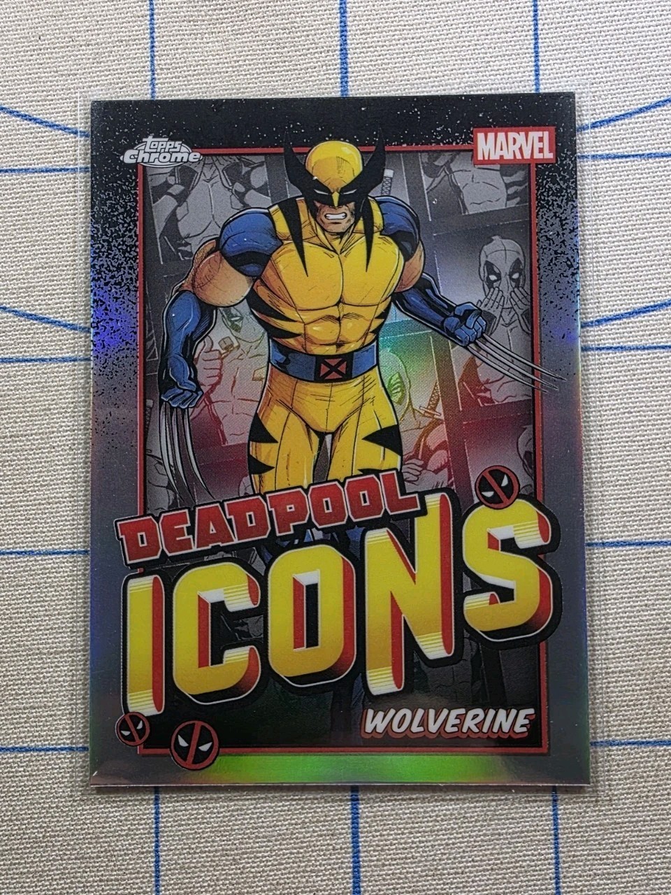 Topps Chrome Marvel Deadpool - Wolverine DI-10 - Icons Card