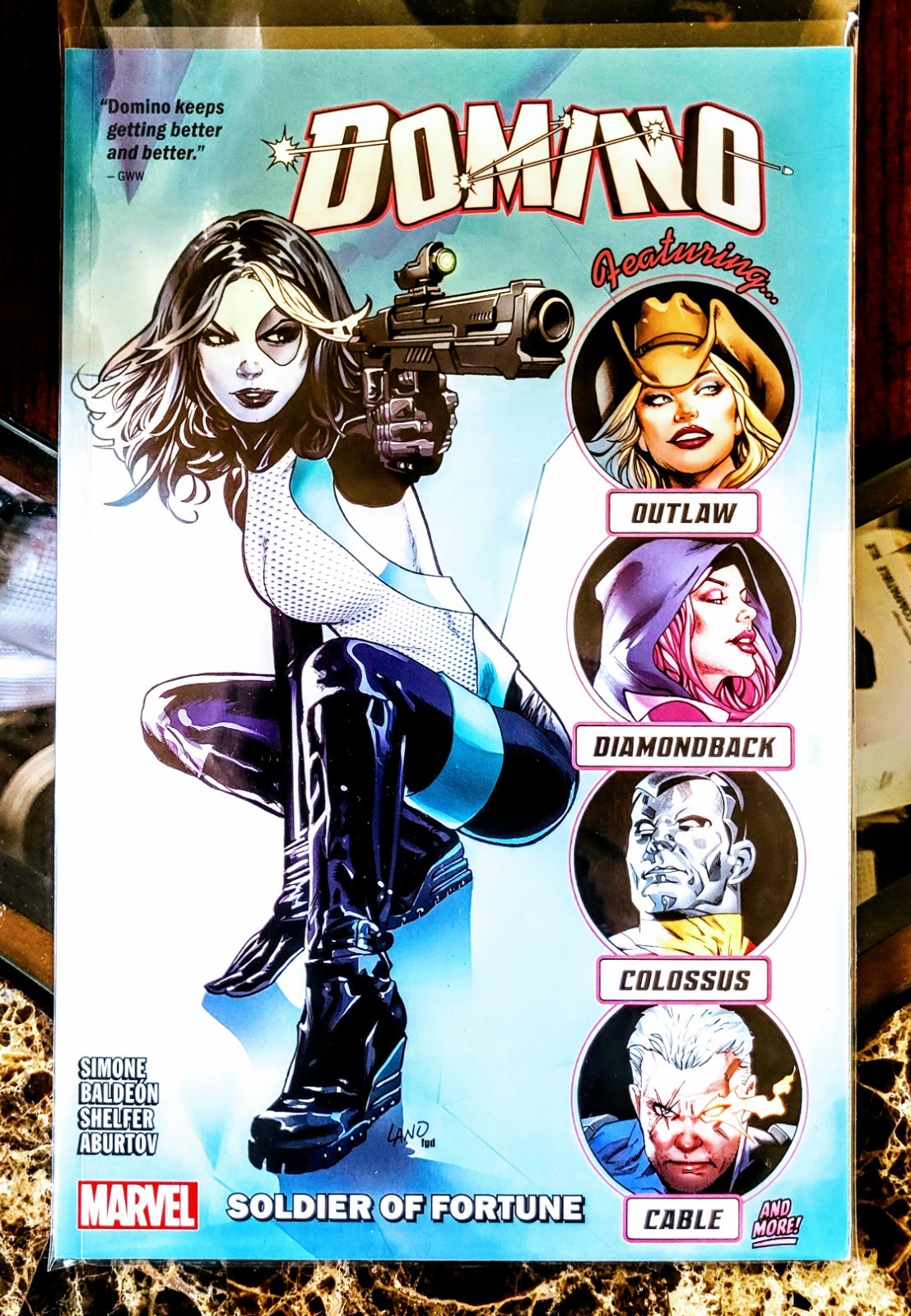 Domino Volume Vol. 2  Soldier of Fortune by Fabian Marvel Tpb Novel