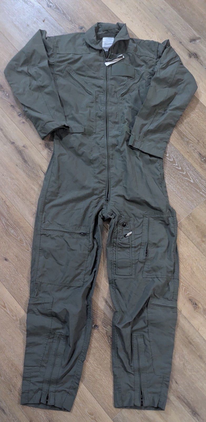 NWT USAF Military Sage Green Coveralls Flyers CWU-27/P 40L
