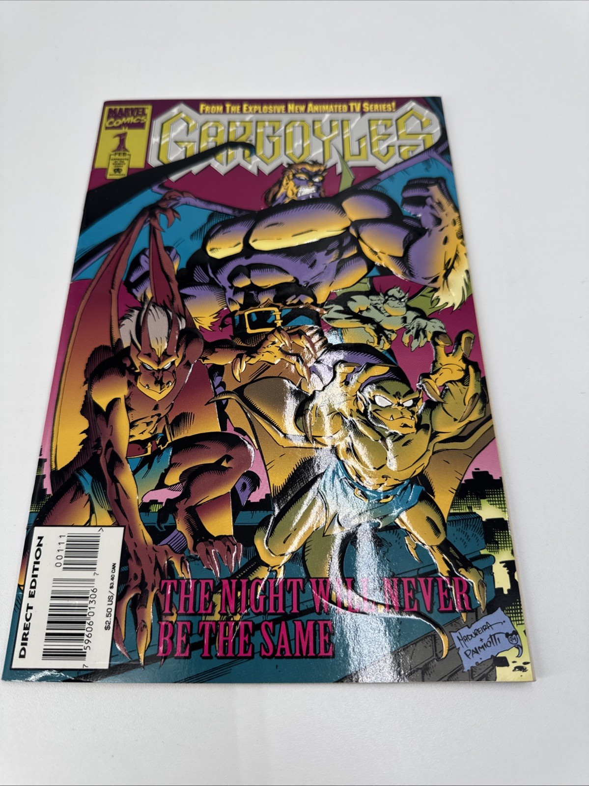 Gargoyles 1 1st Appearance of Gargoyles 1995 Marvel Comics Disney