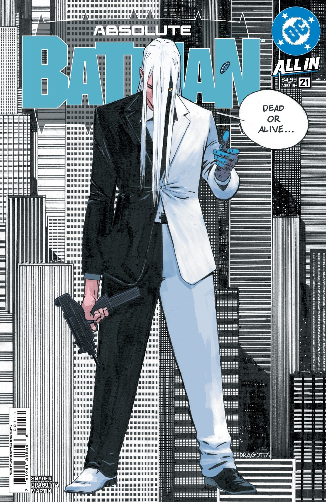 Absolute Batman #21 Cover A Nick Dragotta First Printing