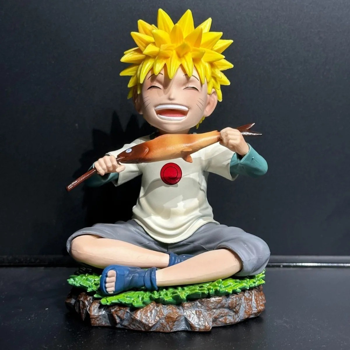 16CM Naruto Uzumaki Q Version Childhood Anime PVC Figure Collectible Toy New