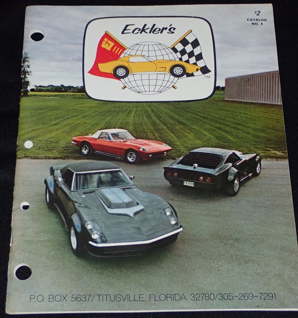 Eckler’s Corvette Parts Spring 1975 Catalog No 4