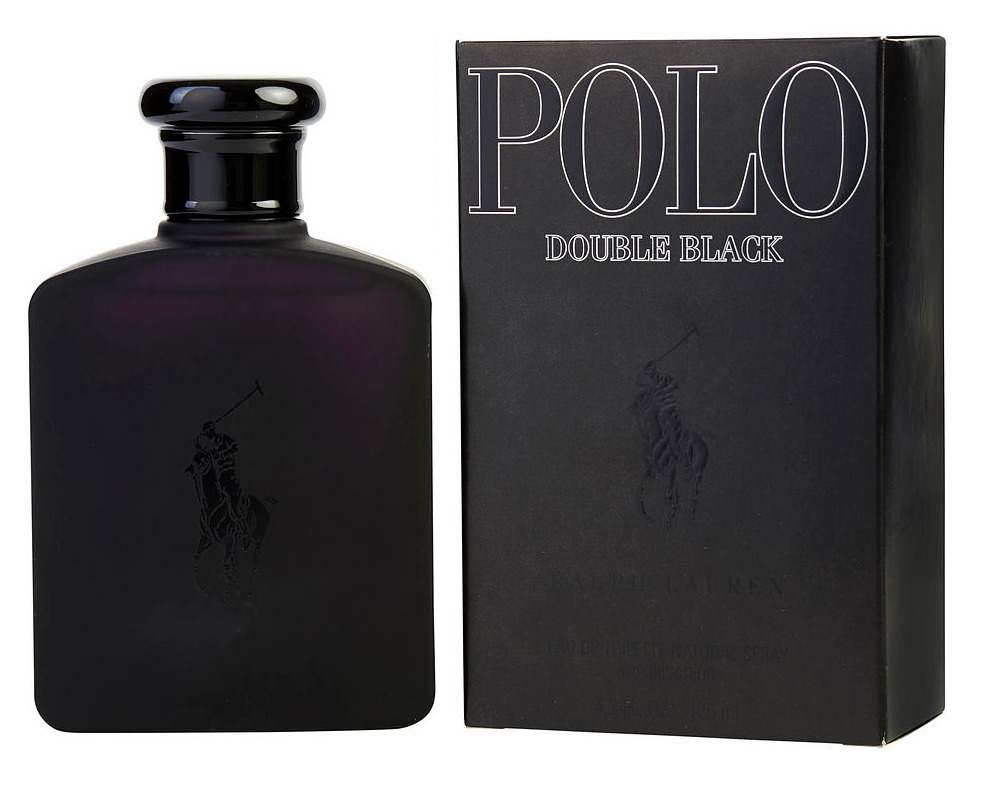 Polo Double Black 4.2 oz by Ralph Lauren Mens Eau De Toilette Spray New Sealed