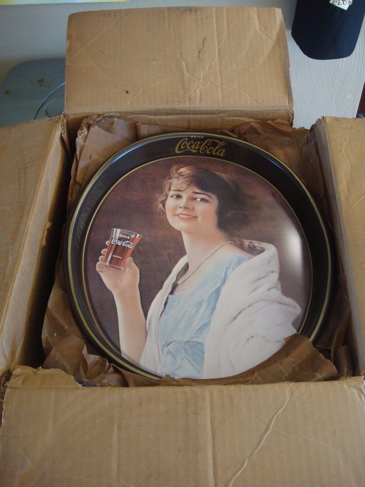Coca-Cola 1973 Metal serving trays - found stash of MINT New Old Stock trays