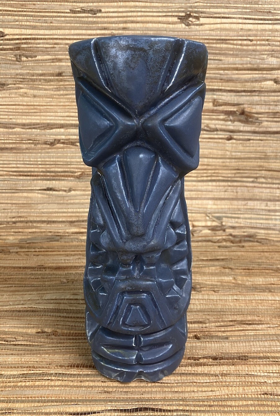 Killer Ku Tiki Mug Frankie\'s Tiki Room 12th Anniversary Bosko LE #247 Blue Glaze