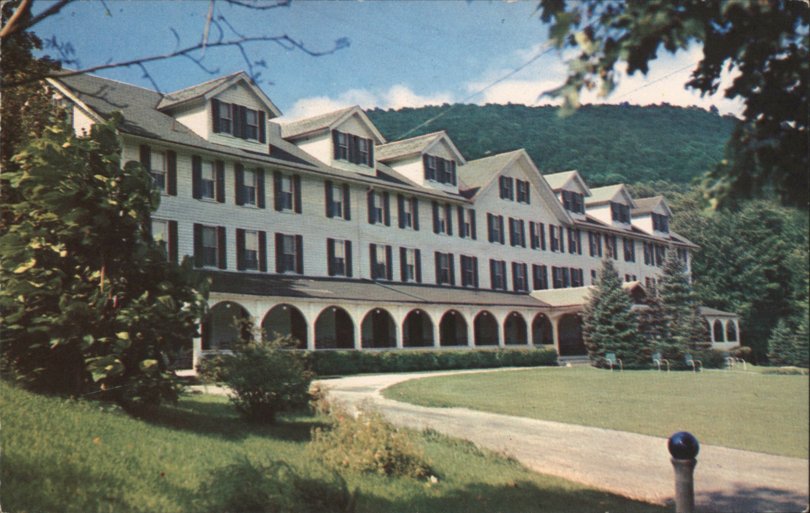 Roscoe, NY New York The Campbell Inn-Resort with Lake & Pool Kropp 1959 Vintage