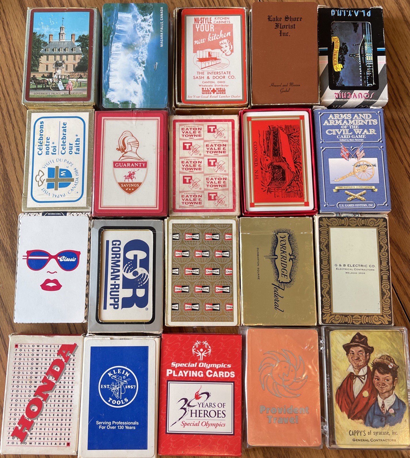 Lot Of 20 Decks Playing Cards