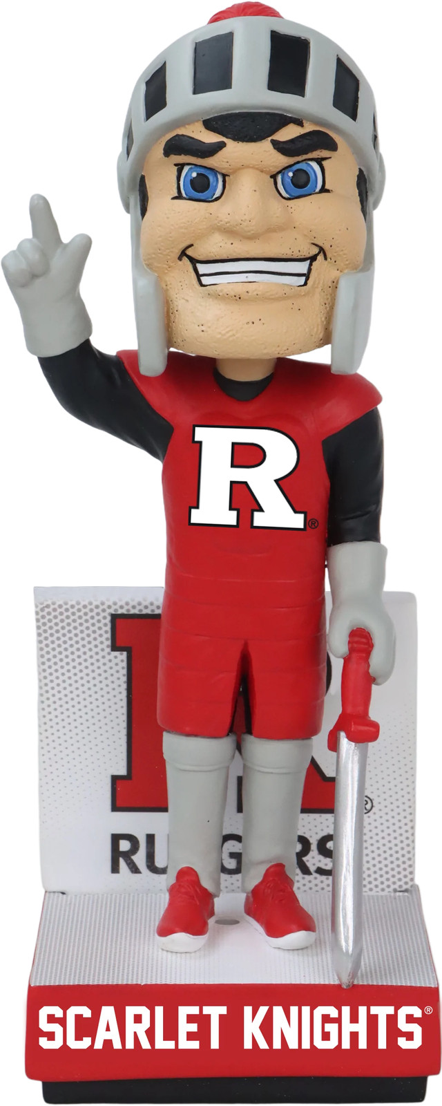 Sir Henry Rutgers Scarlet Knights Mascot Bobblehead NCAA College