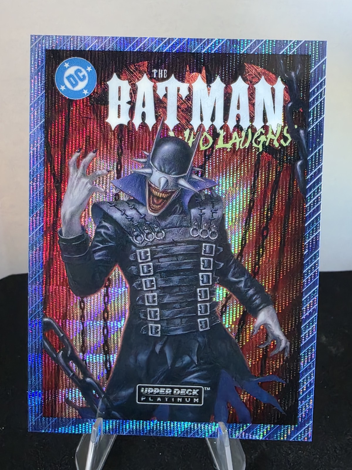 2026 Upper Deck Platinum DC The Batman Who Laughs Cover Variant DC Blue 13/38