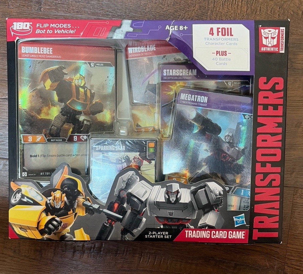 HASBRO WOTC SEALED Transformers Trading Card Game Autobots 2-Player Set; GR