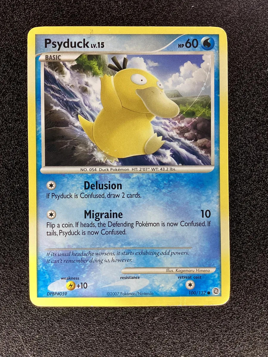 Psyduck Common Secret Wonders 100/132 LP