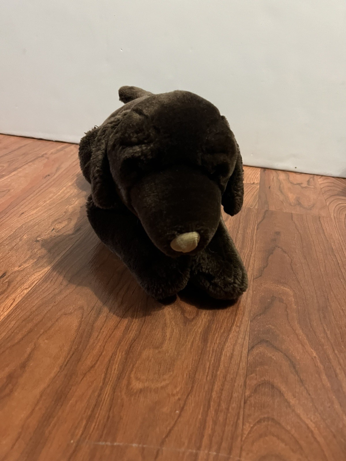 ANIMAL ALLEY Chocolate Brown Labrador Retriever Dog Plush 