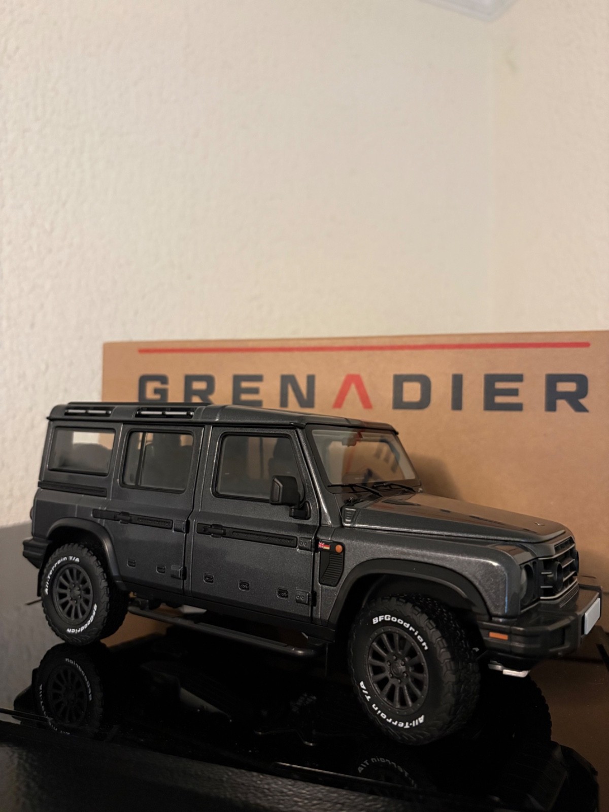 Ineos Grenadier official model BRAND NEW gunmetal