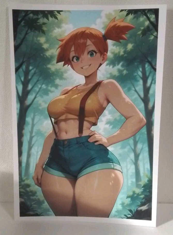 Misty - Pokémon Picture 4x6 Print