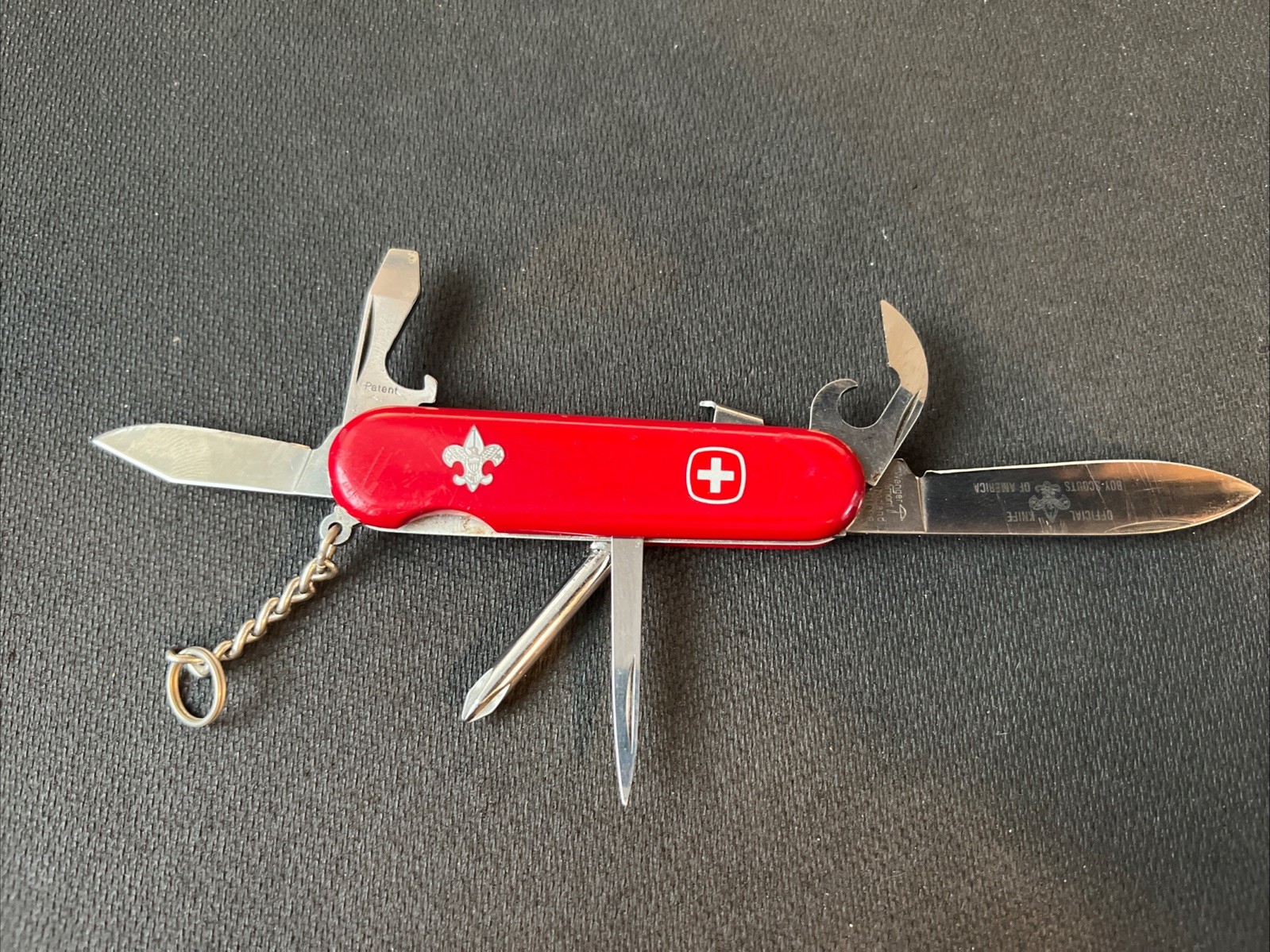 Wenger Switzerland BSA Boy Scouts  Swiss Army Multi Tool Knife ❤️victorinox