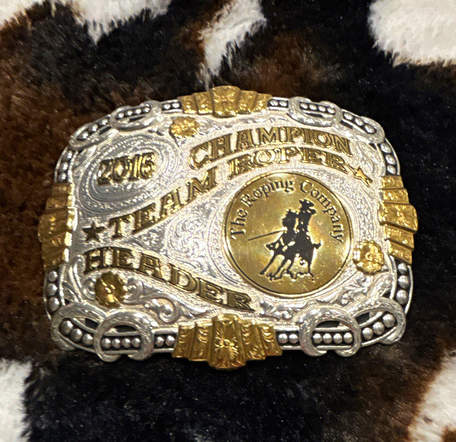 Gist 2016 Champion Team Roping Header from 