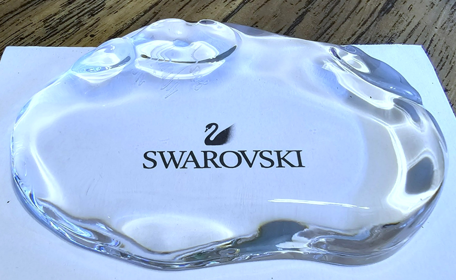 🦆 Swarovski Crystal *ARTIST SIGNED* 2006 Large Mandarin Duck Pond Base Figurine
