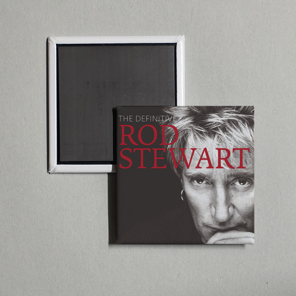 Rod Stewart - The Definitive Rod Stewart Album Cover Locker Fridge Magnet