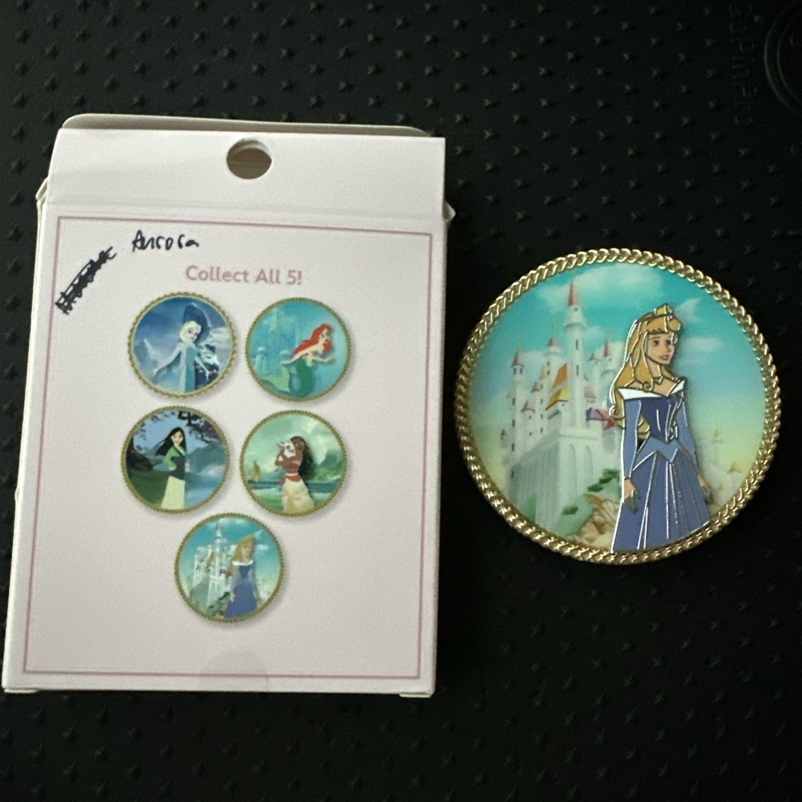 Series 2 Pin GoPinPro Jumbo Blind Box LE 300 Princess Pin 3” Aurora