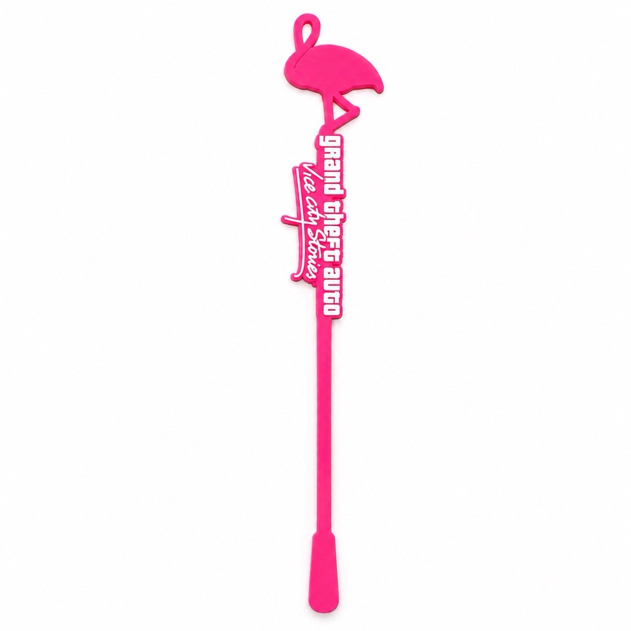 GTA Vice City Stories Flamingo Swizzle Stick Rare Rockstar Promo