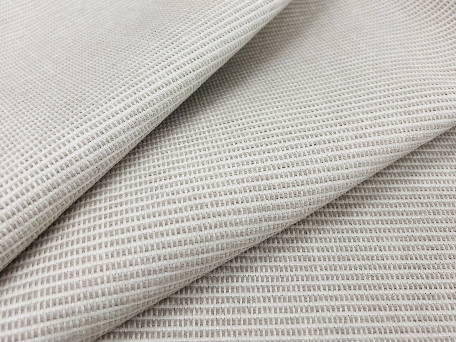 Thibaut Woven Crypton Rippled Ottoman Uphol Fabric- Dune / Linen 5 yds W75216