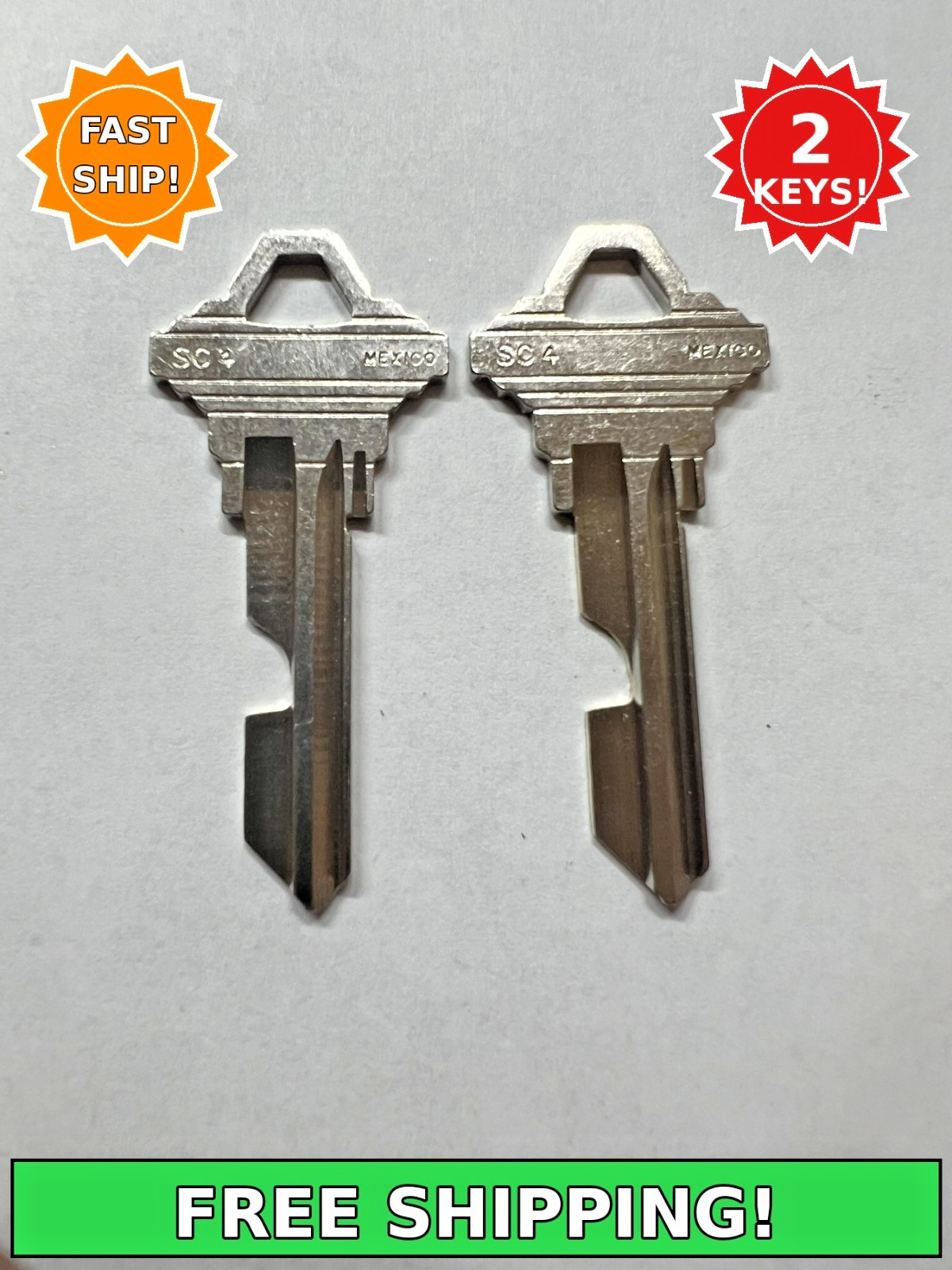 2 LockBuster SC4 keys DISABLE ANY SCHLAGE LOCK KILLERKEY LOCKBUSTER LOCKOUT KEYS