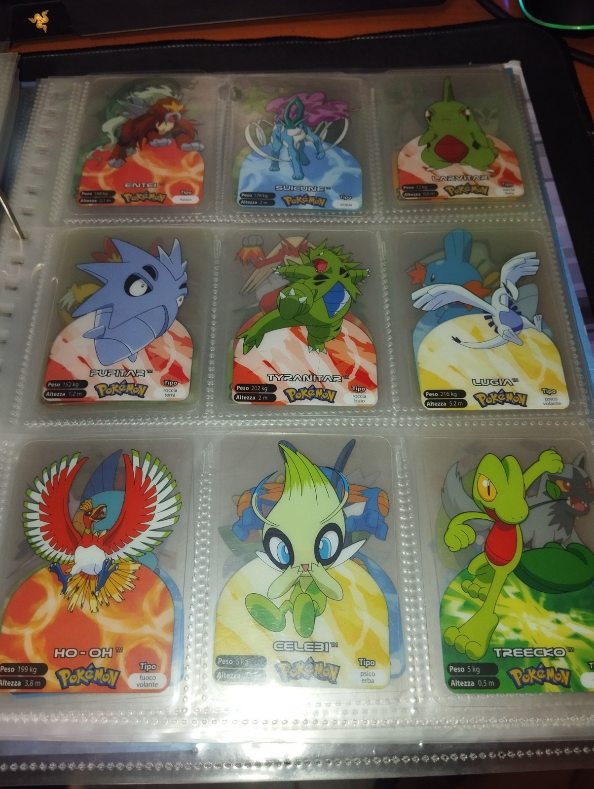 Pokemon Lamincards Series 2 - 2006 Complete 100/100 Set -EXC/VG -incl Lugia gen2