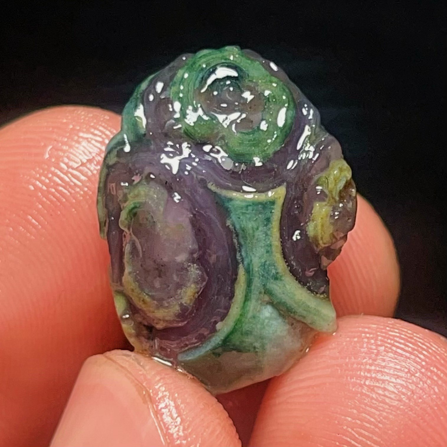 Rare 5G Natural Beautiful Gobi Agate Eye Agate Stone Madagascar L6937