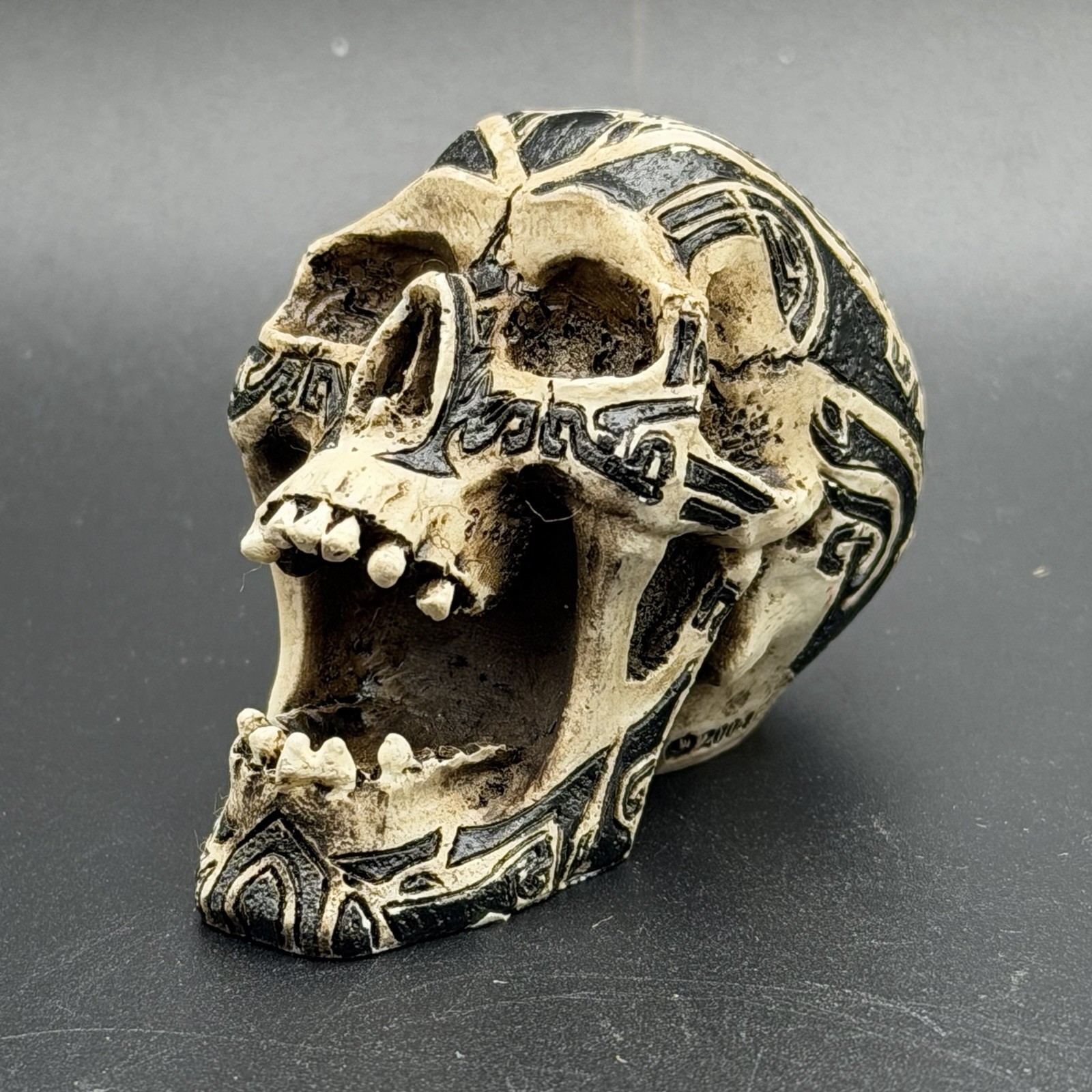 Veronese Design Mini Skull Tribal Tattoo Biker Resin Skeleton Halloween