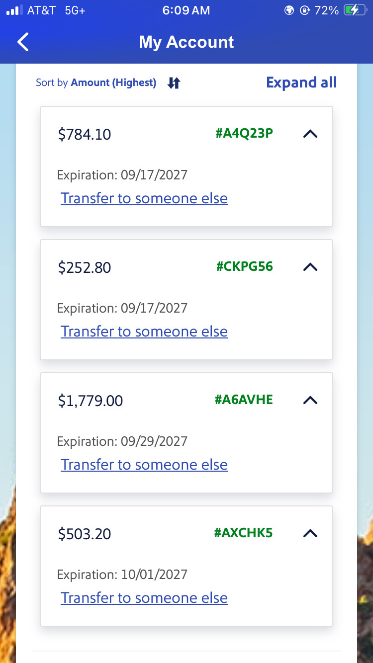Southwest Airlines Transferable Flight Credit - Fast Transfer