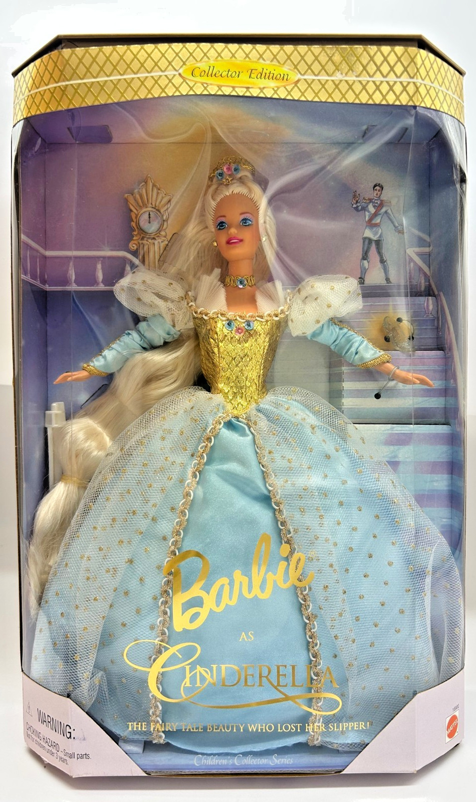 🔥🔥1996 BARBIE AS CINDERELLA COLLECTOR EDITION MATTEL 16900  🔥🔥