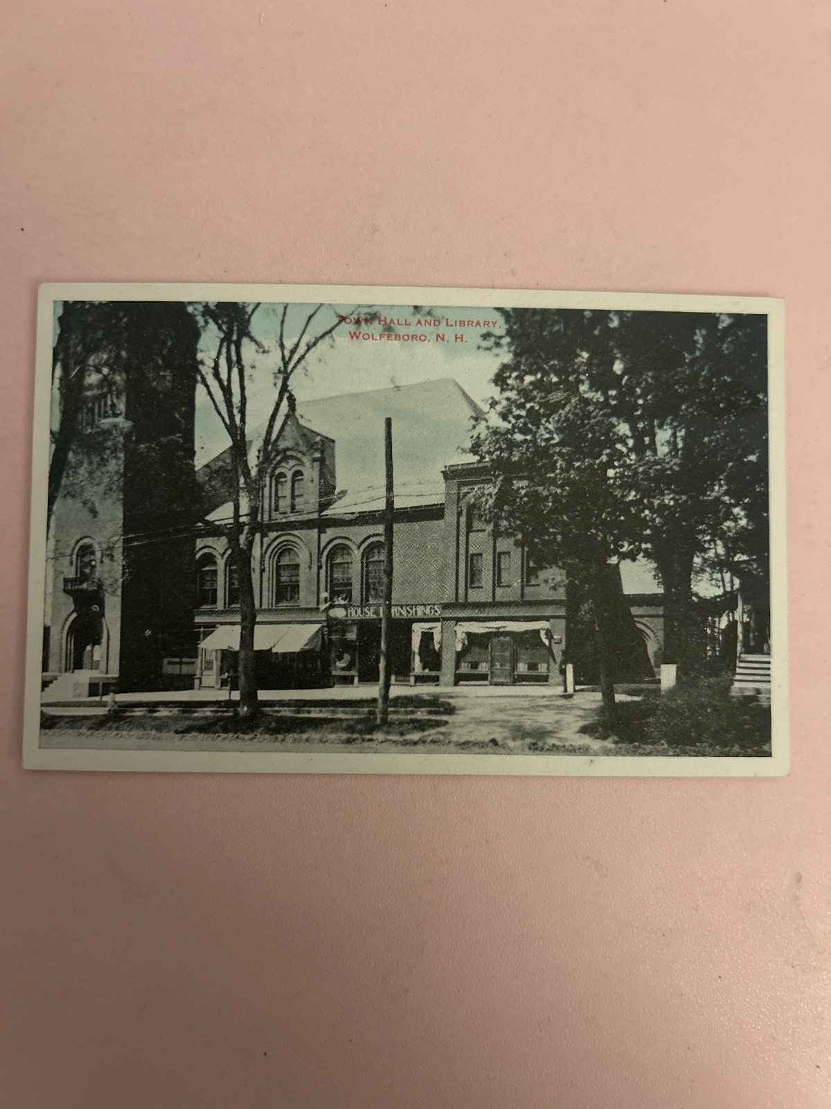 Town Hall and Library, Wolfeboro New Hampshire