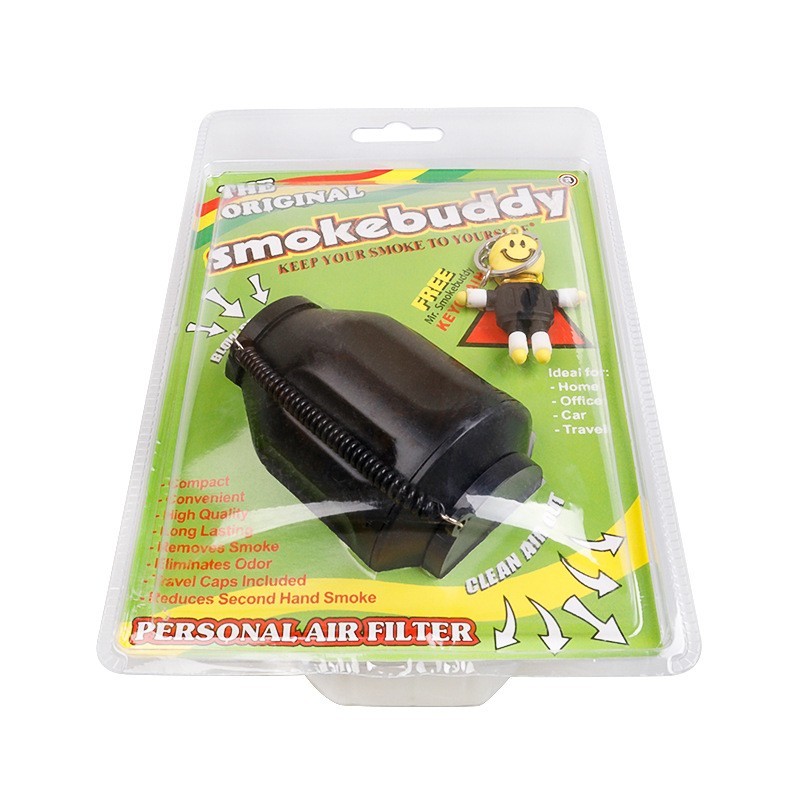 SmokeBuddy Original Personal Air Filter Smoke Odor Eliminator Black New