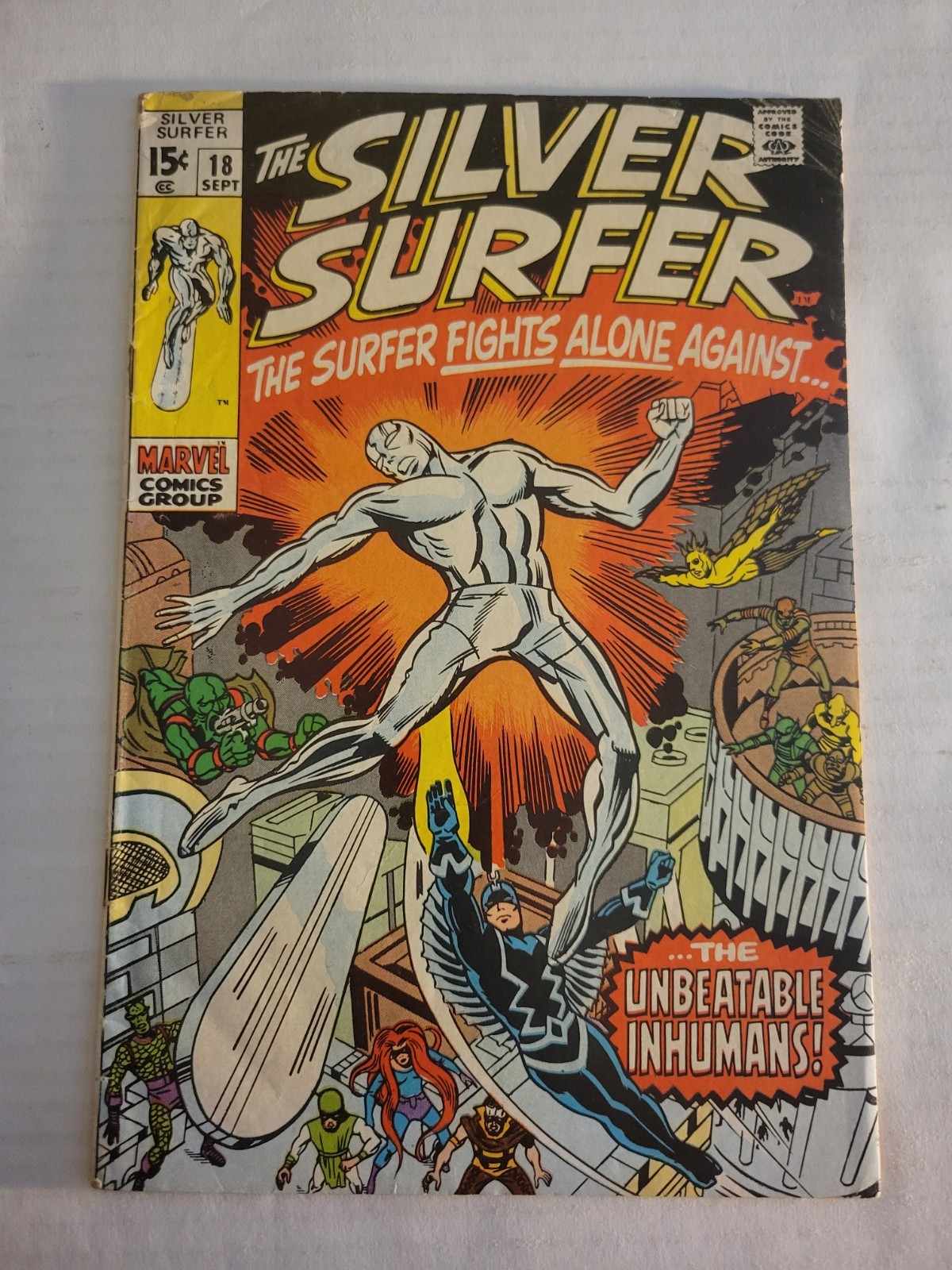 The Silver Surfer #18 (Marvel Comics September 1970)