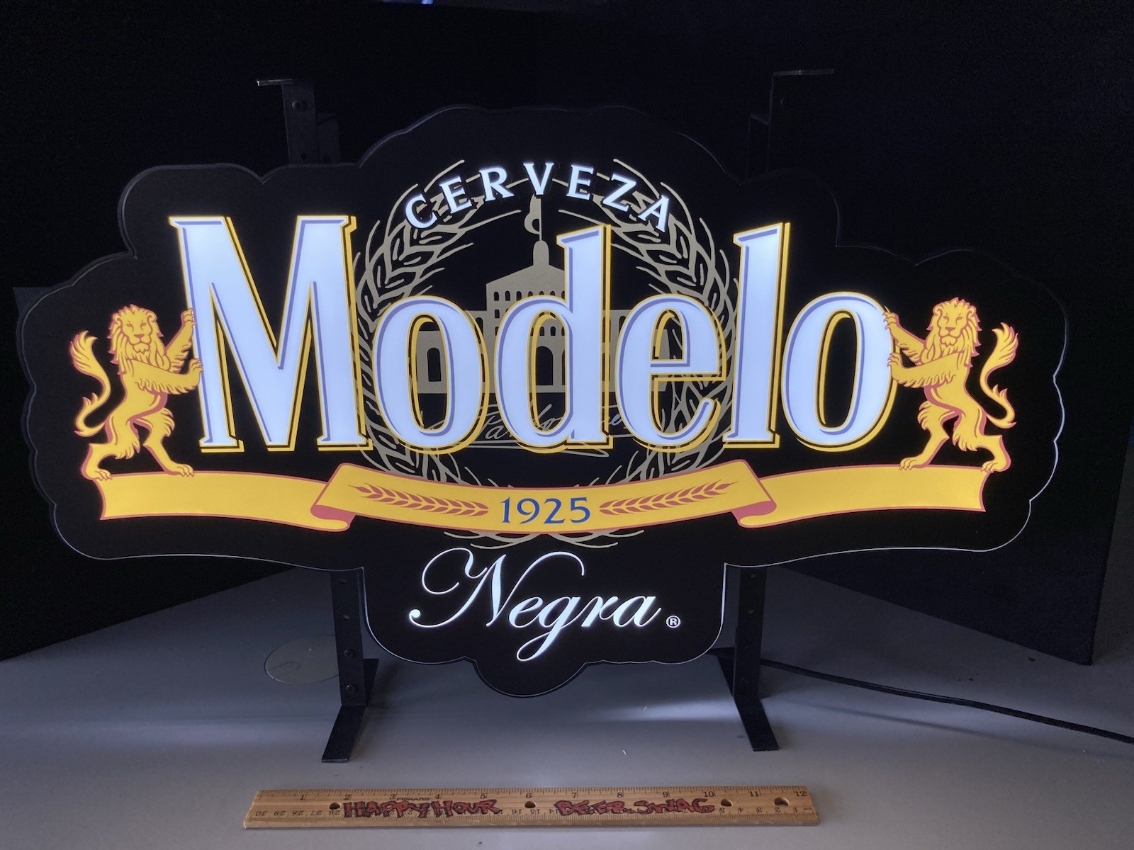 🌟Modelo Negra  Led Neon Beer Bar Sign Light Mexico Cerveza 🔥