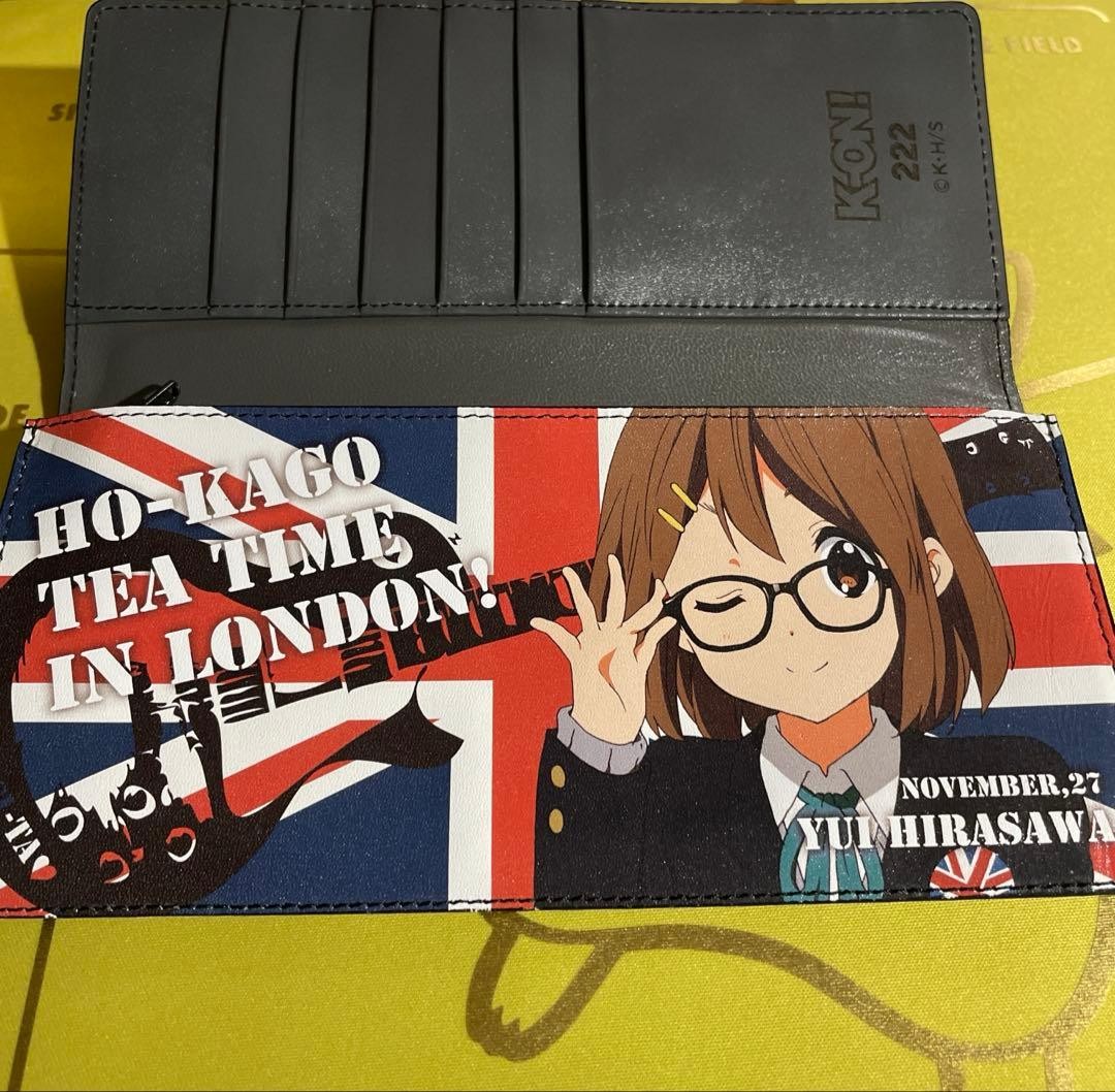 K-ON The Movie Yui Hirasawa Birthday Ver. Genuine Leather Long Wallet TBS